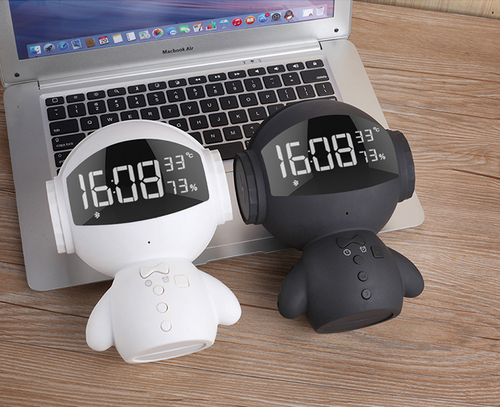 Speaker Robot Alarm Clock Mini Speaker Zen Active