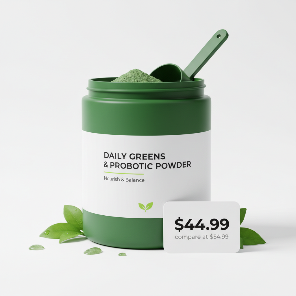 Daily Greens & Probiotic Powder