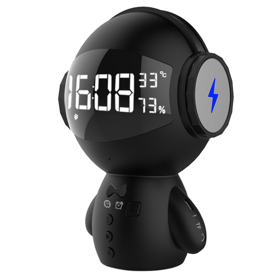 Speaker Robot Alarm Clock Mini Speaker Zen Active