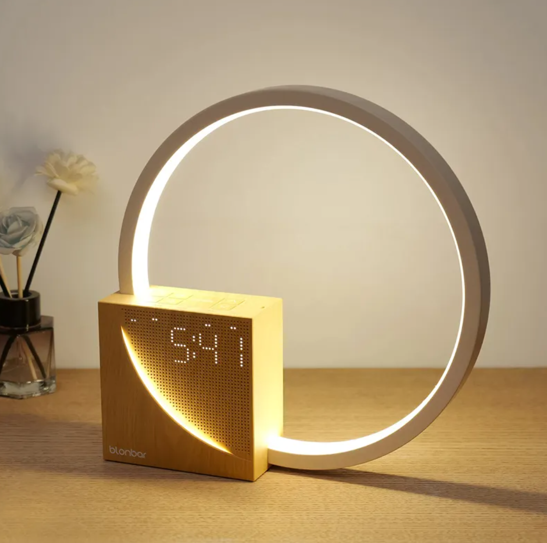 Touch Control Bedside Lamp with Alarm Clock Zen Active