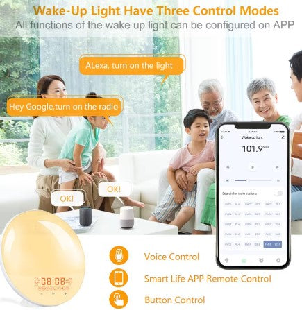 Sunrise Alarm Clock Wake-up Light Zen Active